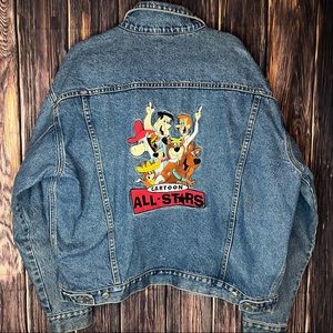 90's Vintage oversized Hanna Barbera Jean Jacket